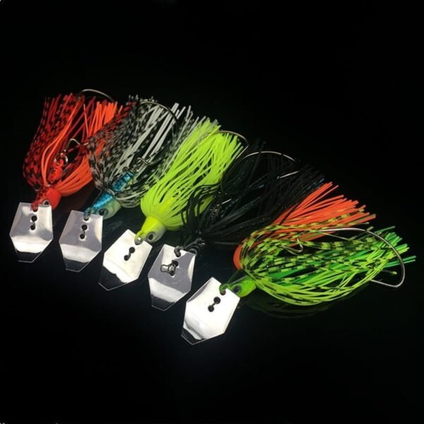 13G Chatter bait spinner bait weedless fishing lure for bass pike walleye fish Mini Swimming Hard Bait Metal Fishing Gear Winter