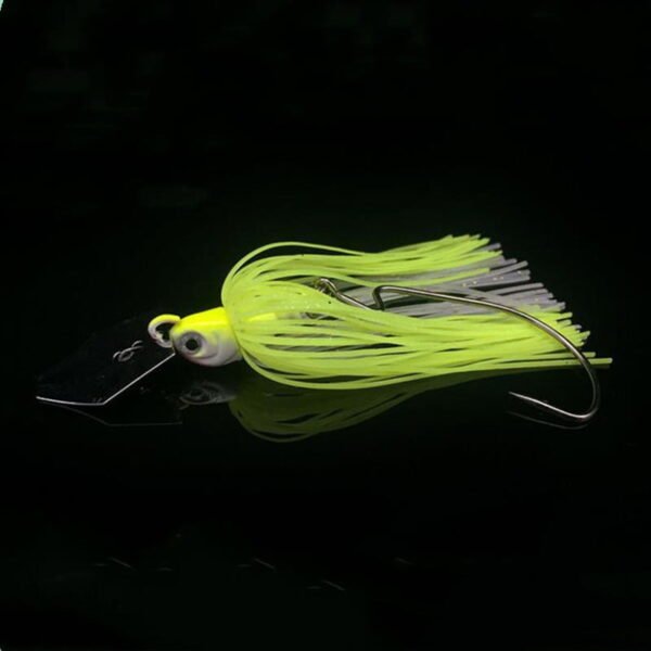 13G Chatter bait spinner bait weedless fishing lure for bass pike walleye fish Mini Swimming Hard Bait Metal Fishing Gear Winter