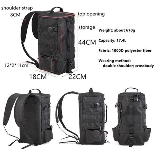 17L Large Capacity Fishing Backpack - Image 7