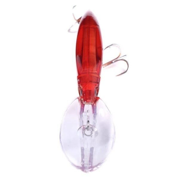 1PCS 17cm 23.5g Big Hard Bait Laser Minnow Fishing Lures Bass Fresh Water Hook Crankbait Wobblers 3D Eyes 10 Colors