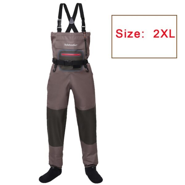 Fishing Waders Breathable Stocking Foot - Image 3