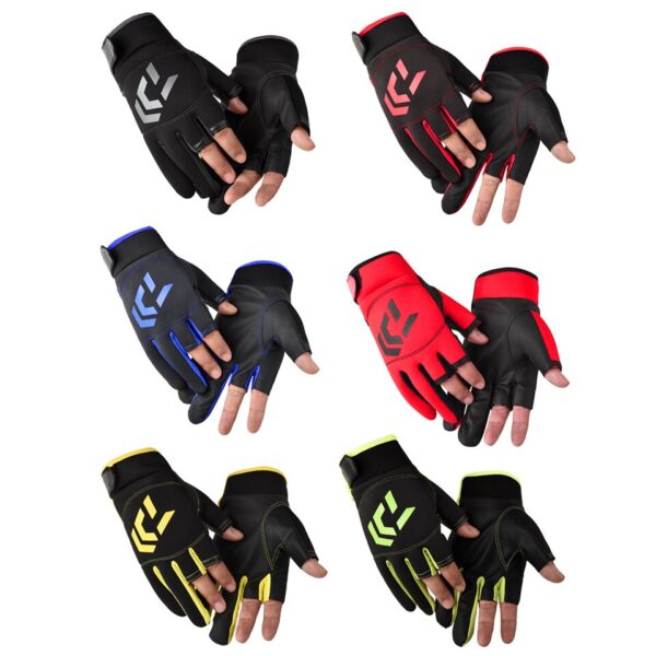 Anti-Slip Fishing Gloves Breathable