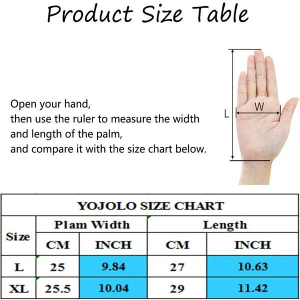Winter camouflage Fishing and hunting gloves warm non-slip - Image 2