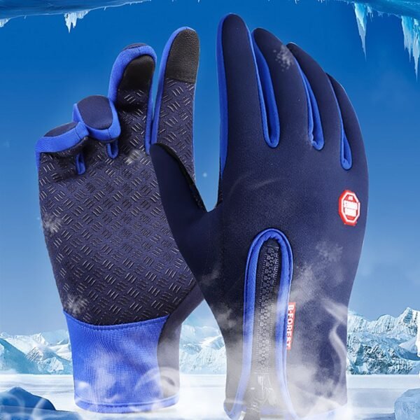 Fishing Gloves Full Finger Windproof Warm Anti Slip - Image 2