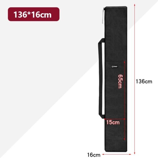 Folding Portable Fishing Rod Bag Thickening Canvas X640G - Image 13