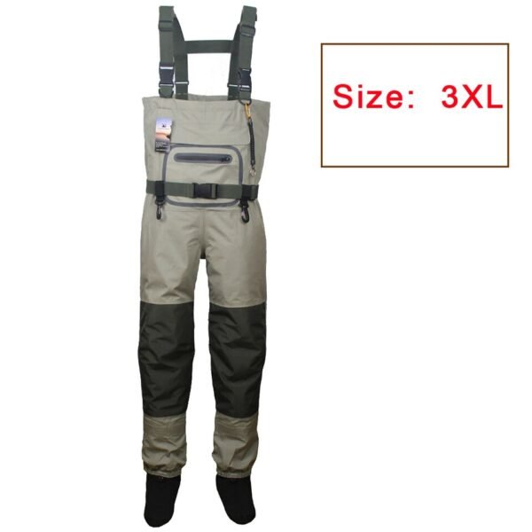 Fishing Waders Breathable Stocking Foot - Image 15