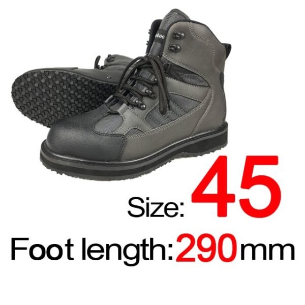 Original JEERKOOL Fly Fishing Shoes Felt / Rubber Sole Waders Aqua Upstream Hunting Sneakers Wading Boot Rock No-slip Unisex - Image 4