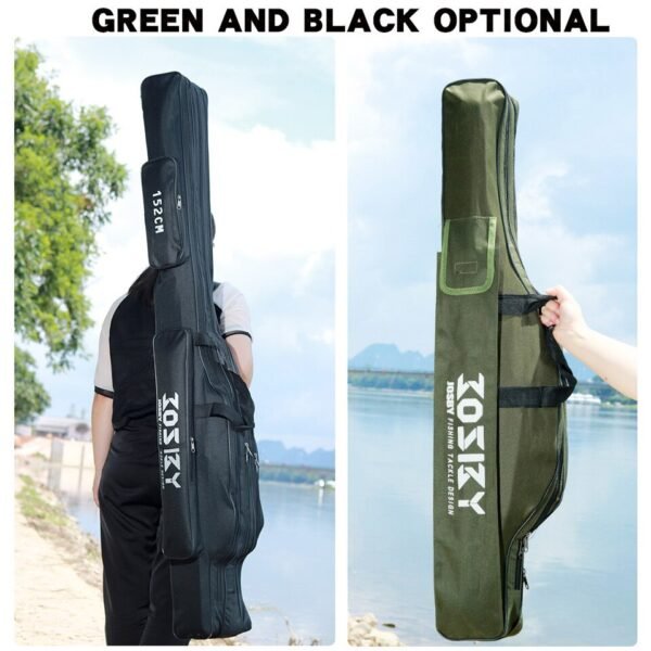 JOSBY Collapsible Oxford cloth Fishing Rod Bag - Image 18