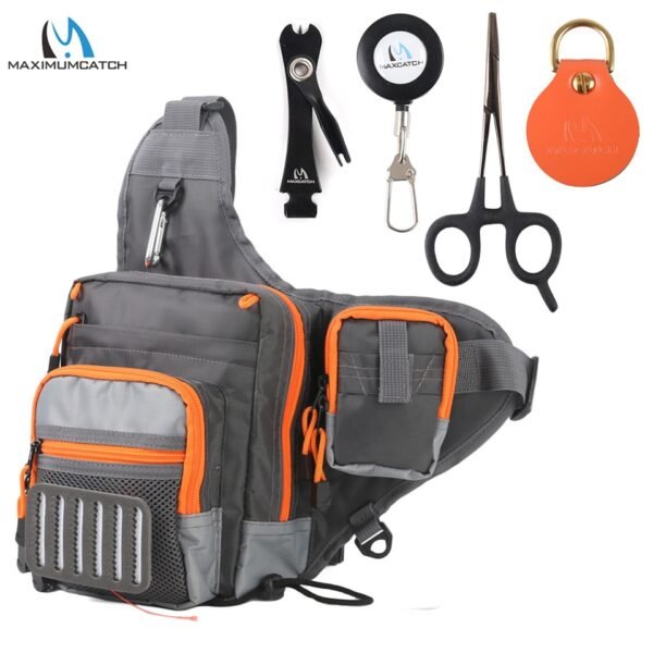 Maximumcatch Crossbody Fishing Sling Tackle Bag - Image 2