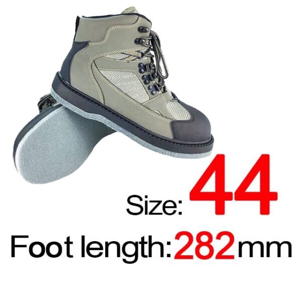 Rubber or Felt Fishing Shoes Rock Anti Skid Upstream Winter Hunting Wading Boots Leather Mesh Fabric Quick Dry Footwear - Image 27