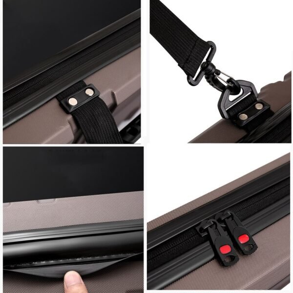 Portable Fishing Rod Bag Waterproof ABS Hard Shell - Image 16