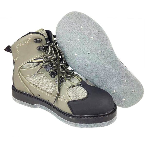 Fly Fishing Shoes Felt Sole Wading Waders With Nails Aqua Upstream Hunting Sneakers Boot Breathable Rock Sport No-slip For Pants - Image 5