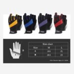 Owner Anti-slip Fishing Gloves anti-cut with Imported sheepskin fingerless fishing gloves with cut three - Image 3