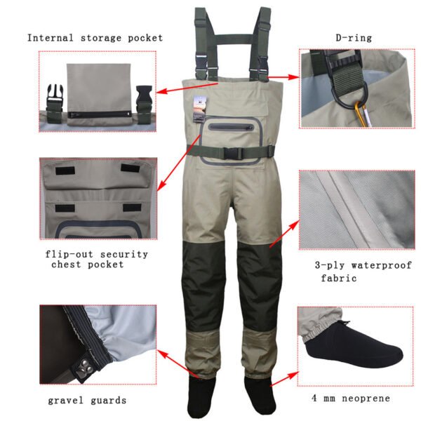 KYLEBOOKER Hunting Fishing Waders KB002 - Image 5
