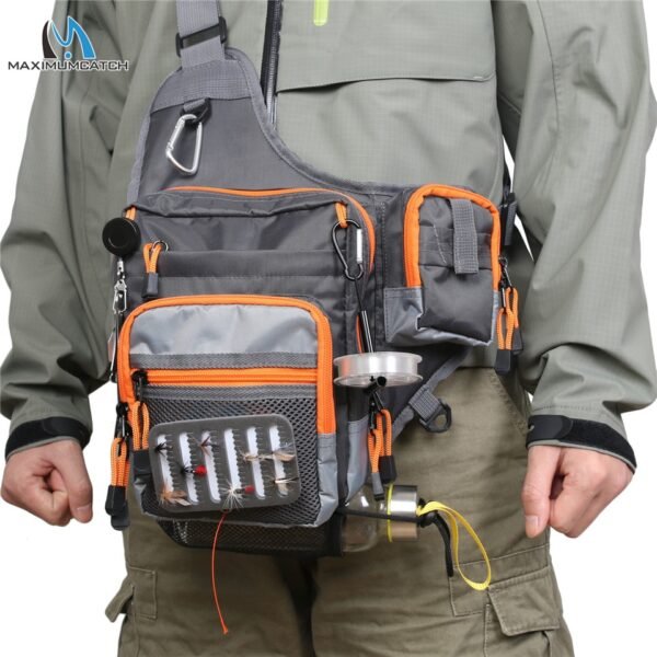 Maximumcatch Crossbody Fishing Sling Tackle Bag - Image 5