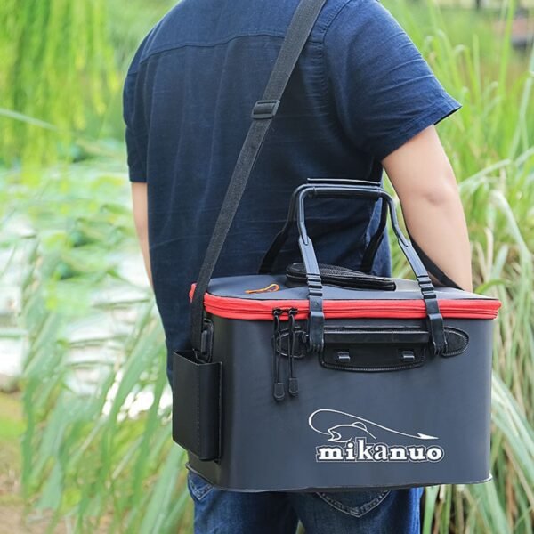 Handing Outdoor Portable Plastic Fishing Bucket - Image 15