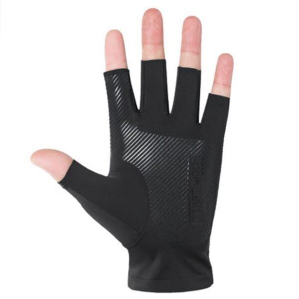 Fishing Gloves Half Fingers Ice Silk - Image 4