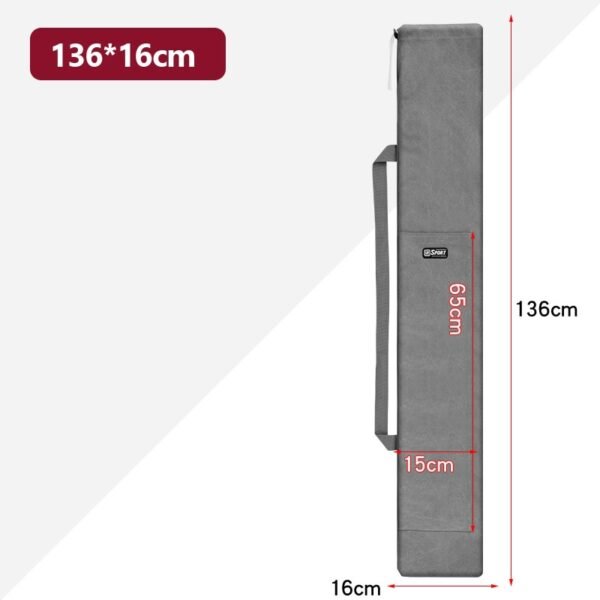 Folding Portable Fishing Rod Bag Thickening Canvas X640G - Image 11