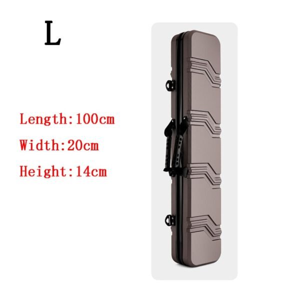 Portable Fishing Rod Bag Waterproof ABS Hard Shell - Image 5