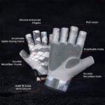 RUNCL Summer Fishing Gloves SPF Sun Men Hands Protection Gloves - Image 7