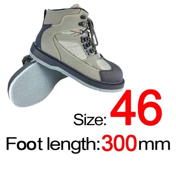 Original JEERKOOL Fly Fishing Shoes Felt / Rubber Sole Waders Aqua Upstream Hunting Sneakers Wading Boot Rock No-slip Unisex - Image 10
