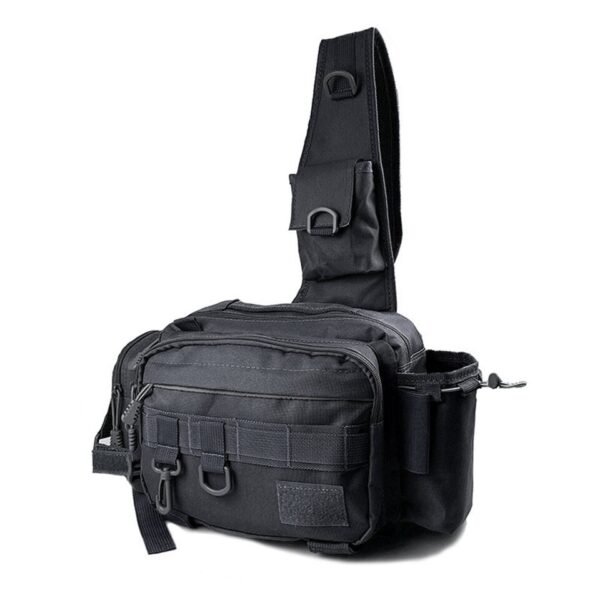 Multifunctional Fishing Tackle Bags Large Capacity Bag Utility Reel Lure Storage Pack - Image 9