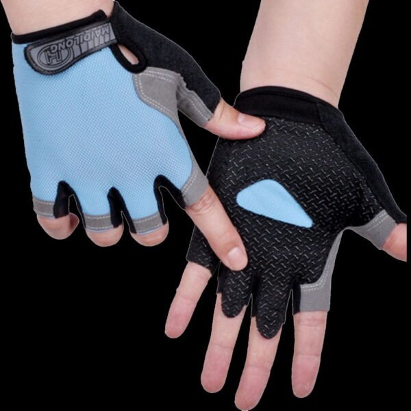 WALK FISH Sun Protection Half Finger Fishing Gloves - Image 22