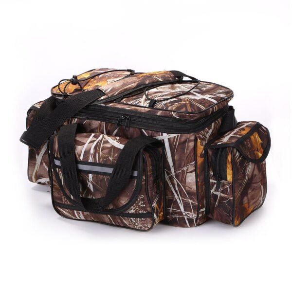 Multifunctional Fishing Tackle Bags Large Capacity Bag Utility Reel Lure Storage Pack - Image 6
