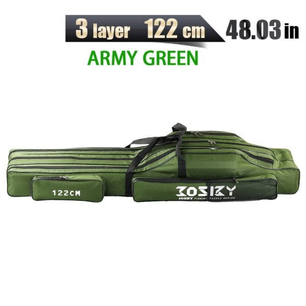 JOSBY Collapsible Oxford cloth Fishing Rod Bag - Image 5