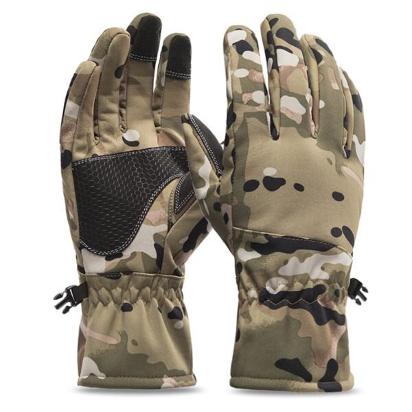 Winter camouflage Fishing and hunting gloves warm non-slip - Image 8