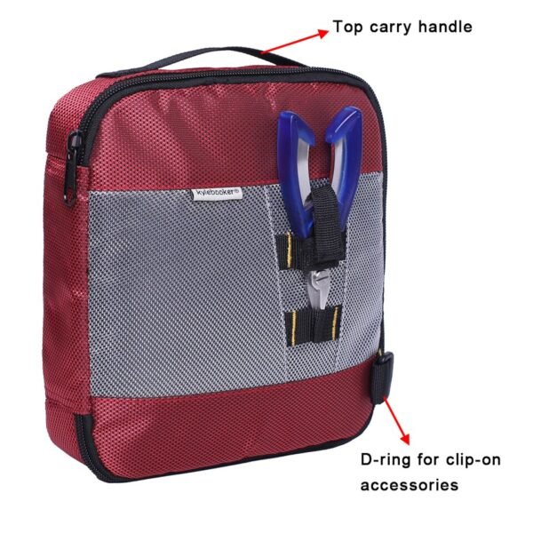 Soft Bait Binder Bag Fishing Lure Storage Wallet  Tackle Box for  Worms and Jigs - Image 3