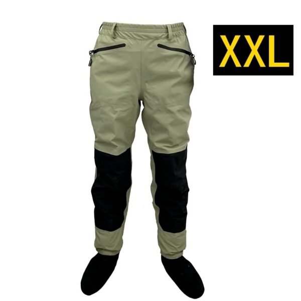 3 Layer Breathable Waterproof Fly Fishing Wading Pants - Image 12