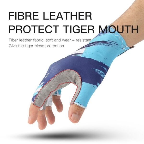 Fishing Gloves UV Protection Half Finger - Image 3