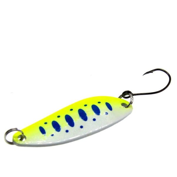 5PCS/Lot 4cm 5.3g Fishing Bait Fishing Metal Spoon Lure Bait for Trout Bass - Image 5