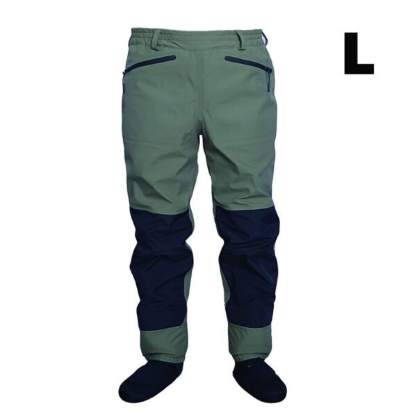 3 Layer Breathable Waterproof Fly Fishing Wading Pants - Image 10