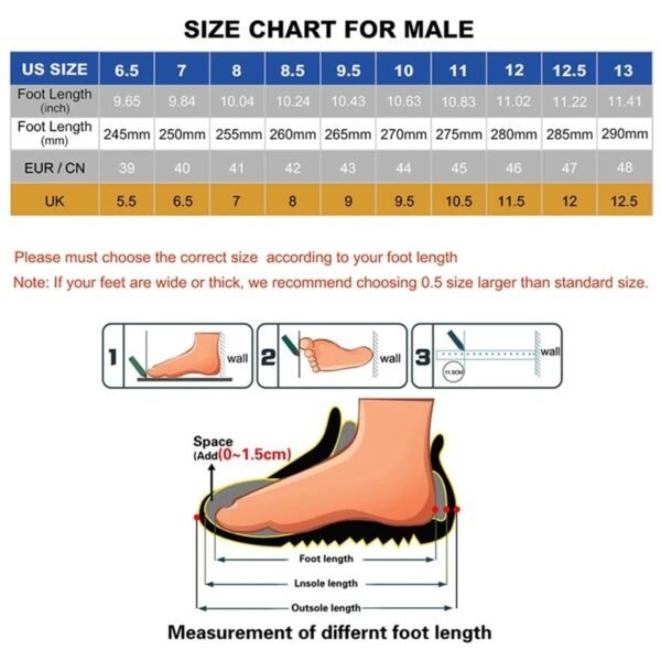 Men's Outdoor Non-slip Hiking Boot New Rain Boots Work Shoes Durable Waterproof Rubber Fishing Chef Shoe - Image 5