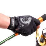 Fishing Gloves Anti-slip Quick-drying Three Finger Cut Thin Style for Summer Gloves Work - Image 8