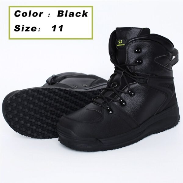 Men's Fishing Wading Boots Breathable Upstream Shoes Outdoor Anti-slip Fly Fishing Waders Rubber Sole Boot - Image 16