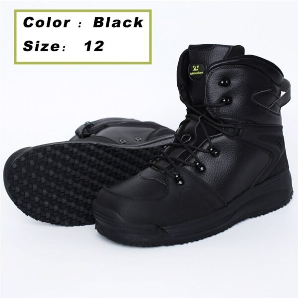 Men's Fishing Wading Boots Breathable Upstream Shoes Outdoor Anti-slip Fly Fishing Waders Rubber Sole Boot - Image 7