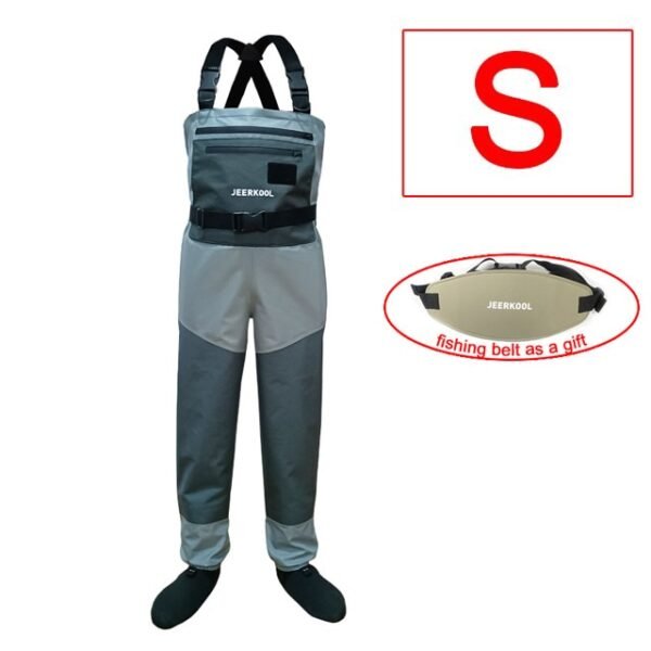 3/5 Layer Fishing Waders with Neoprene Boots - Image 16