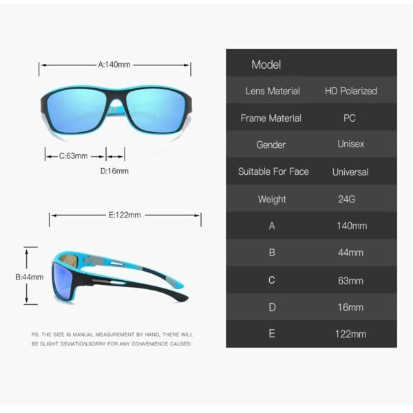 Daiwa Polarized UV400 Eyewear - Image 3