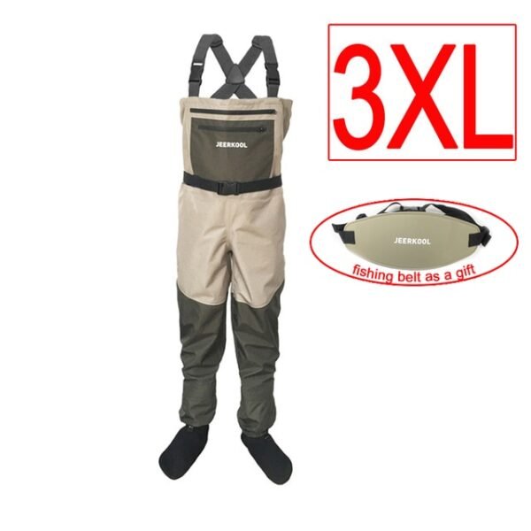 3/5 Layer Fishing Waders with Neoprene Boots - Image 19