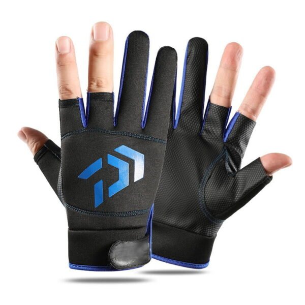Anti-Slip Fishing Gloves 3 Cut Fingers Ice Fishing Gloves Outdoor Sports Fishing Equipment Angling Gloves Camping Hiking Hunting - Image 10