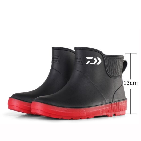 Mens Women Outdoor Non-slip Hiking Shoes Shaxi Fishing Rain Boots - Image 6