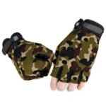 Tactical Half Finger Fishing Gloves Outdoor Hunting Touch Cycling Sport Equipment Camping Camouflage Screen Fishing Anti-Slip - Image 2