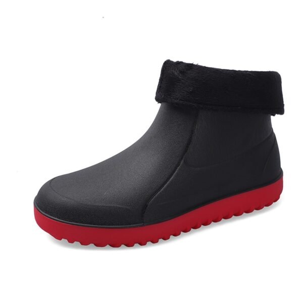 Rain Shoes for Men Warm Outdoor Fishing Boots Waterproof - Image 8