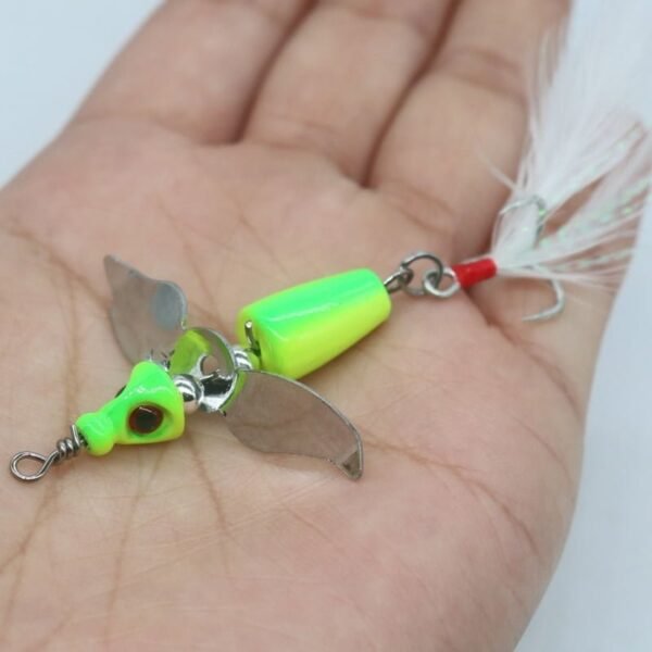 1Pcs Fishing Lures Rotating Metal VIB Sequins Vibration Bait 46mm 11g - Image 5