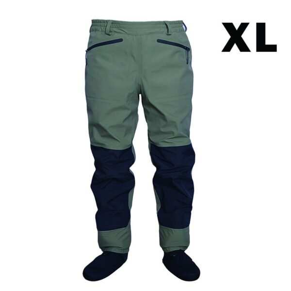 3 Layer Breathable Waterproof Fly Fishing Wading Pants - Image 9