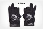 Fishing Gloves Anti-slip Quick-drying Three Finger Cut Thin Style for Summer Gloves Work - Image 14