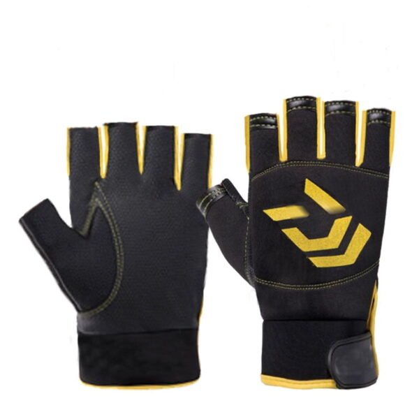 Anti-Slip Fishing Gloves 3 Cut Fingers Ice Fishing Gloves Outdoor Sports Fishing Equipment Angling Gloves Camping Hiking Hunting - Image 7
